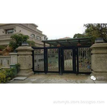 Aluminum Collapsible Automatic Motorised Sliding Gate With